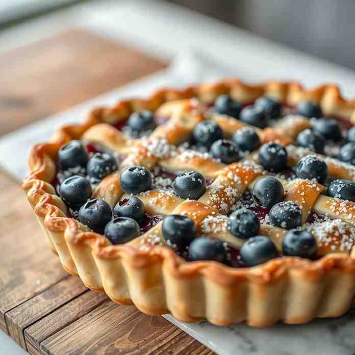 Blueberry Pie Recipe - Always Delicious